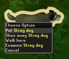 The goodest boy's interaction options